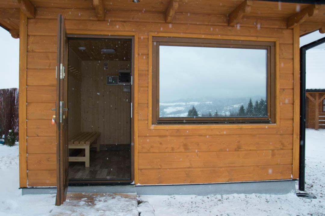 Chatki Niwki U Zboja Krościenko Exteriér fotografie