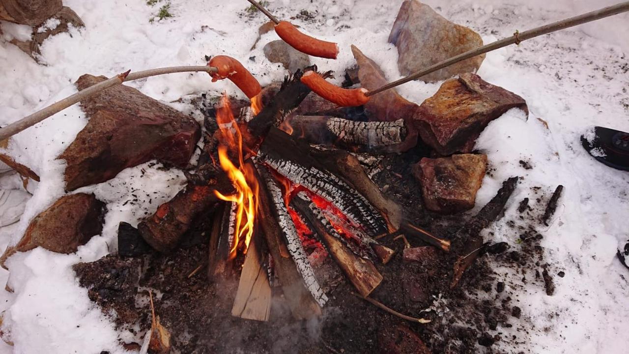 Chatki Niwki U Zboja Krościenko Exteriér fotografie