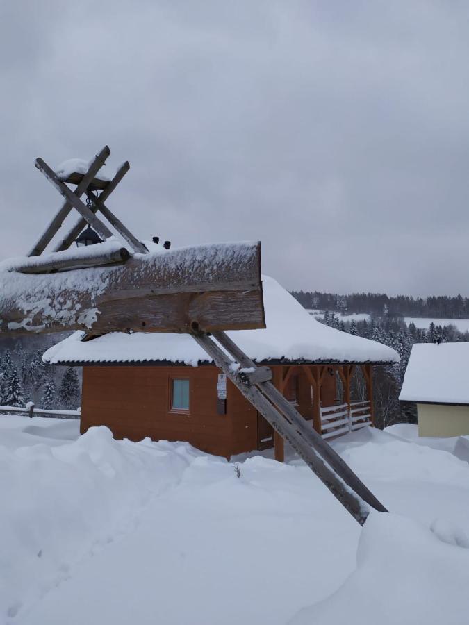 Chatki Niwki U Zboja Krościenko Exteriér fotografie